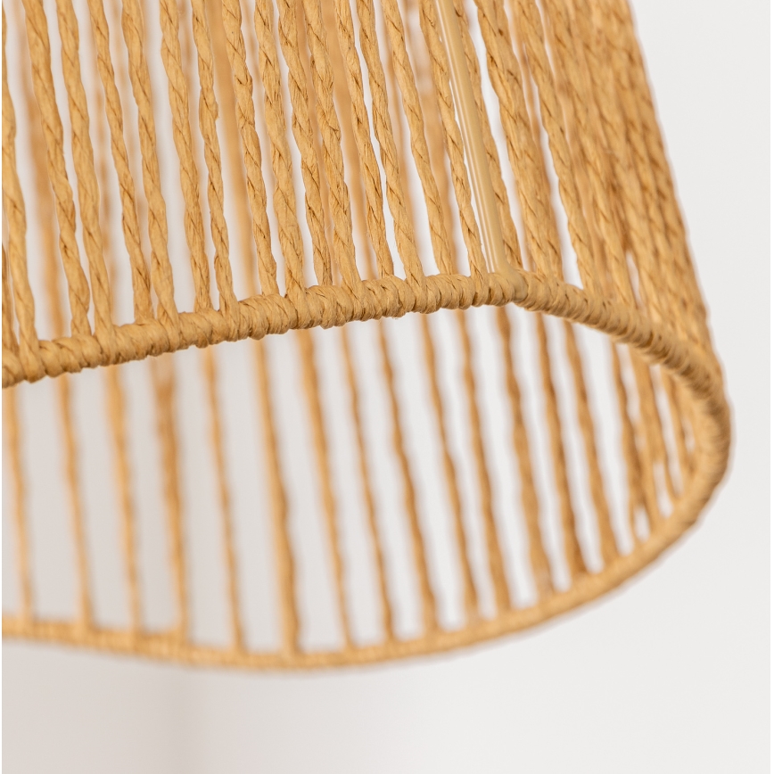 Brilagi - LED полилей на кабел CERIA BOHO 1xE27/40W/230V Ø 50 см кафяв