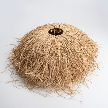 Brilagi - LED полилей на кабел CERIA BOHO 1xE27/40W/230V Ø 60 см рафия