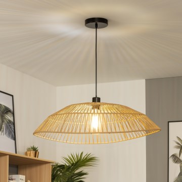 Brilagi - LED полилей на кабел CERIA BOHO 1xE27/40W/230V Ø 70 см кафяв