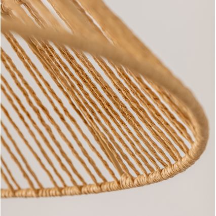 Brilagi - LED полилей на кабел CERIA BOHO 1xE27/40W/230V Ø 70 см кафяв