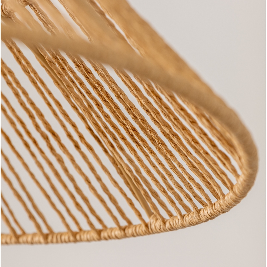 Brilagi - LED полилей на кабел CERIA BOHO 1xE27/40W/230V Ø 70 см кафяв