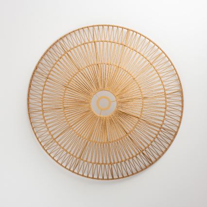 Brilagi - LED полилей на кабел CERIA BOHO 1xE27/40W/230V Ø 70 см кафяв