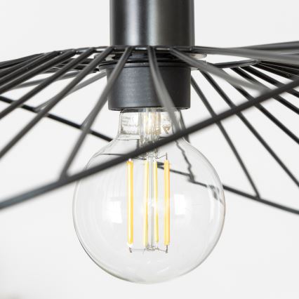 Brilagi - LED полилей на кабел CERIA WIRE 1xE27/40W/230V 40x56 cm черен