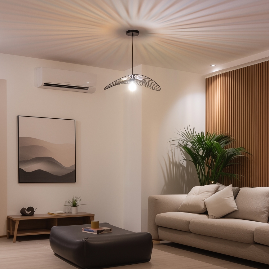 Brilagi - LED полилей на кабел CERIA WIRE 1xE27/40W/230V 40x56 cm черен