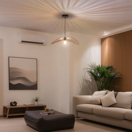 Brilagi - LED полилей на кабел CERIA WIRE 1xE27/40W/230V 40x56 см бронзов