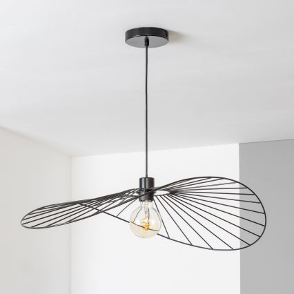 Brilagi - LED полилей на кабел CERIA WIRE 1xE27/40W/230V 60x80 cm черен