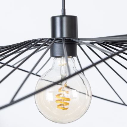 Brilagi - LED полилей на кабел CERIA WIRE 1xE27/40W/230V 60x80 cm черен