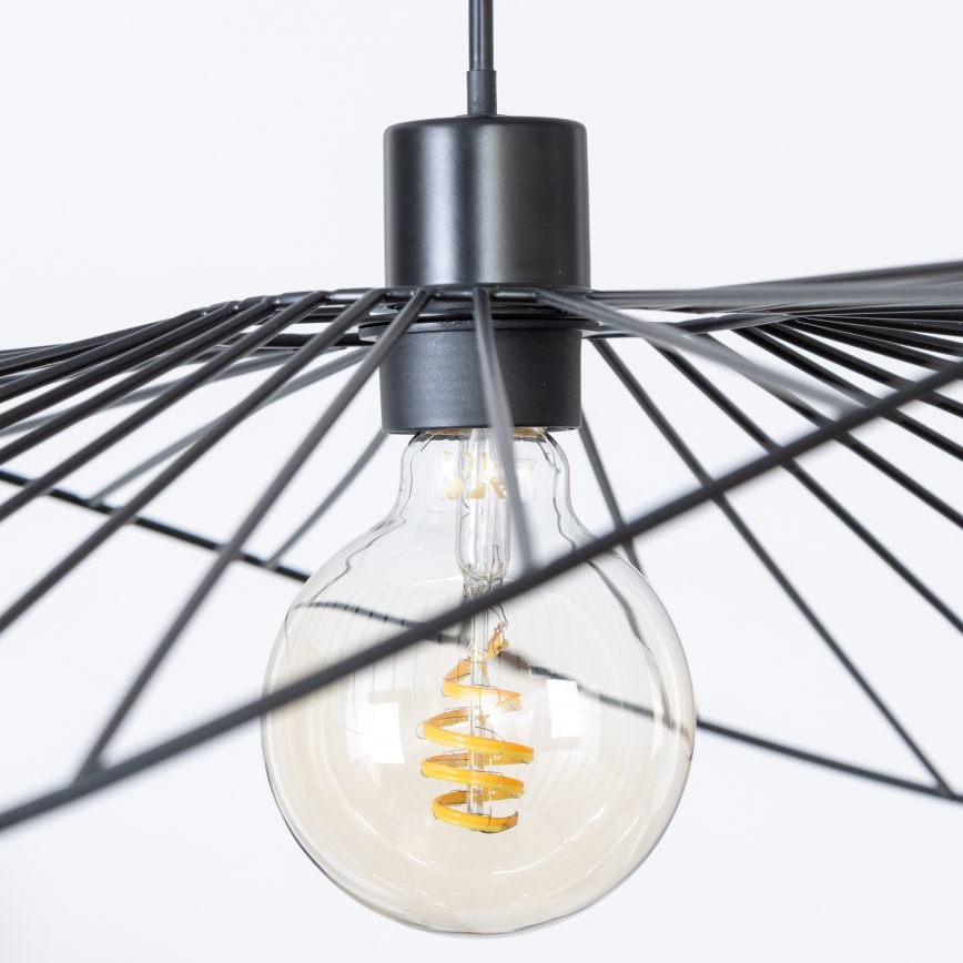 Brilagi - LED полилей на кабел CERIA WIRE 1xE27/40W/230V 60x80 cm черен