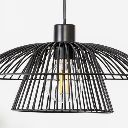 Brilagi - LED полилей на кабел CERIA WIRE 1xE27/40W/230V Ø 38 см, черен