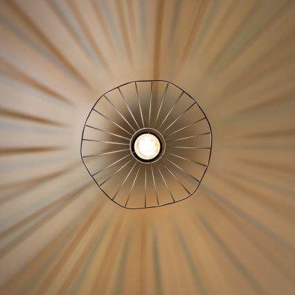 Brilagi - LED полилей на кабел CERIA WIRE 1xE27/40W/230V Ø 40 см, черен