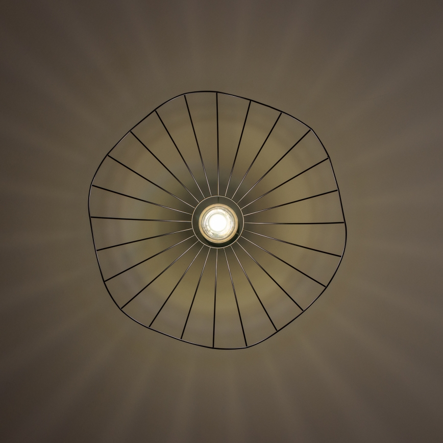 Brilagi - LED полилей на кабел CERIA WIRE 1xE27/40W/230V Ø 60 см черен