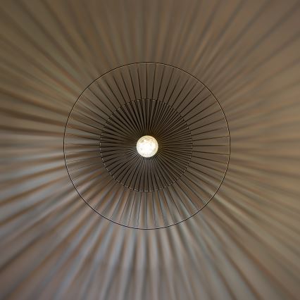 Brilagi - LED полилей на кабел CERIA WIRE 1xE27/40W/230V Ø 60 см черен