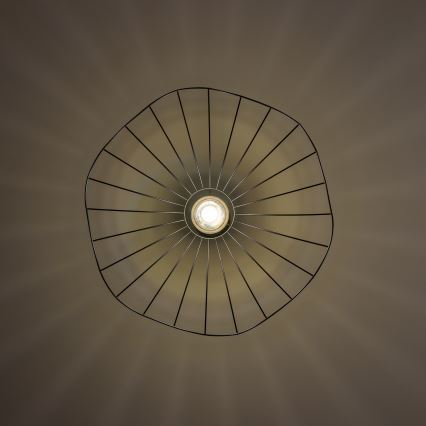 Brilagi - LED полилей на кабел CERIA WIRE 1xE27/40W/230V Ø 60 см черен