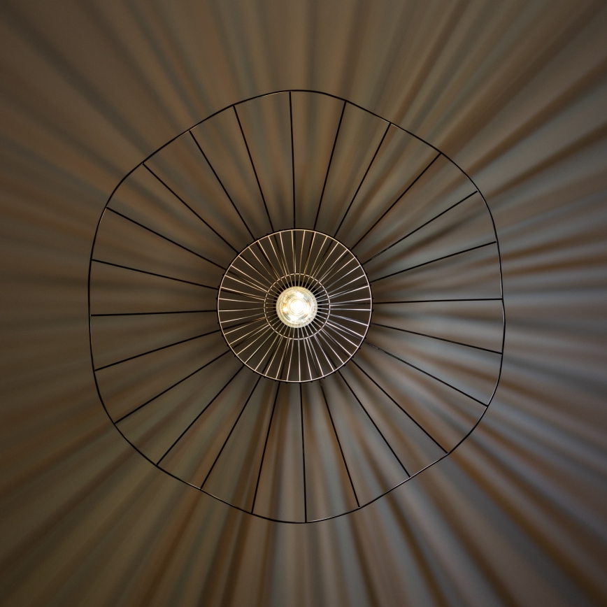 Brilagi - LED полилей на кабел CERIA WIRE 1xE27/40W/230V Ø 80 cm черен