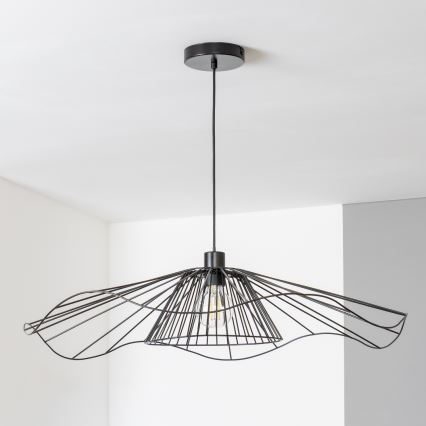 Brilagi - LED полилей на кабел CERIA WIRE 1xE27/40W/230V Ø 80 cm черен