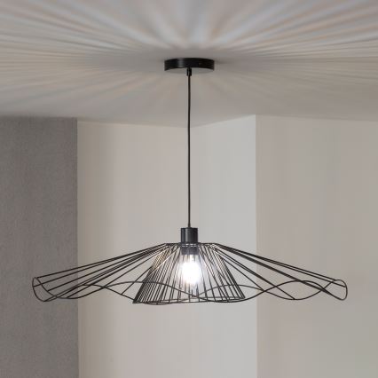 Brilagi - LED полилей на кабел CERIA WIRE 1xE27/40W/230V Ø 80 cm черен