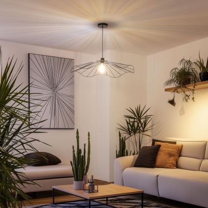 Brilagi - LED полилей на кабел CERIA WIRE 1xE27/40W/230V Ø 80 см черен