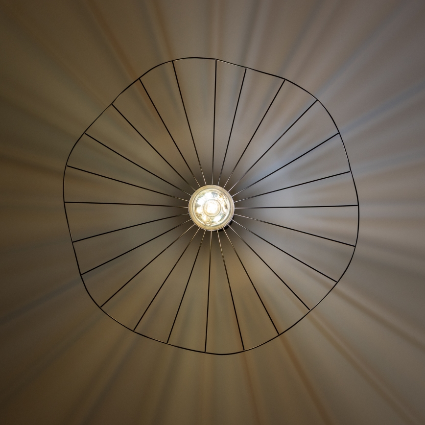 Brilagi - LED полилей на кабел CERIA WIRE 1xE27/40W/230V Ø 80 см черен