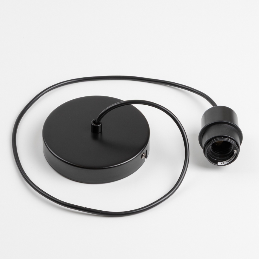 Brilagi - LED полилей на кабел CERIA WIRE 1xE27/40W/230V Ø 80 см черен