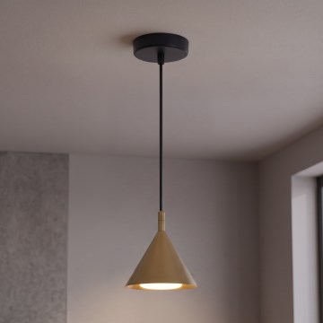 BRILAGI - LED Полилей на кабел CONE SINGLE 1xGX53/15W/230V златен