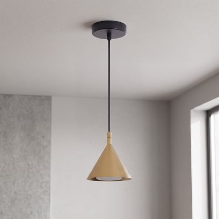 BRILAGI - LED Полилей на кабел CONE SINGLE 1xGX53/15W/230V златен