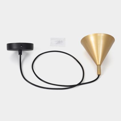 BRILAGI - LED Полилей на кабел CONE SINGLE 1xGX53/15W/230V златен
