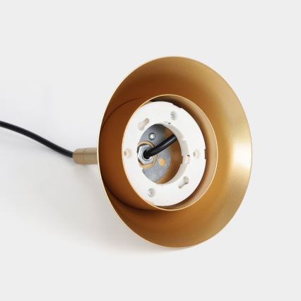 BRILAGI - LED Полилей на кабел CONE SINGLE 1xGX53/15W/230V златен
