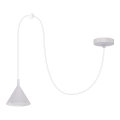 BRILAGI - LED Полилей на кабел CONE SINGLE SPIDER 1xGX53/15W/230V бял