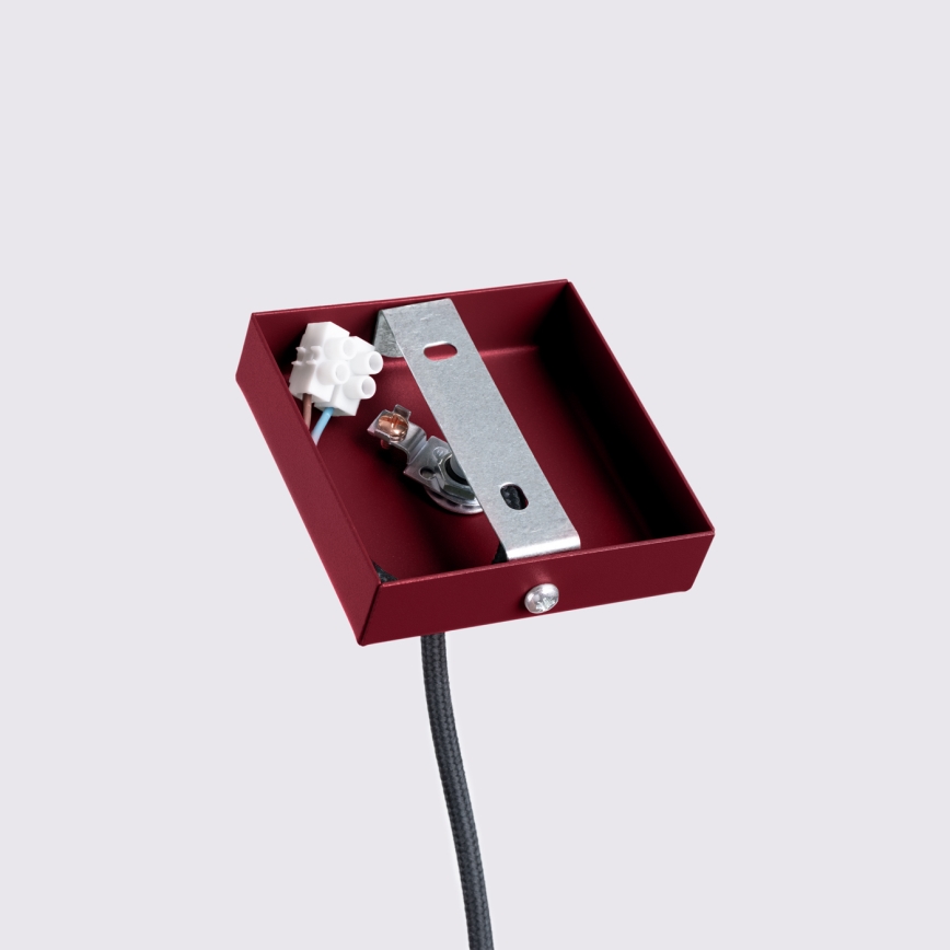 Brilagi - LED полилей на кабел CRESTO 1xGU10/10W/230V бордо