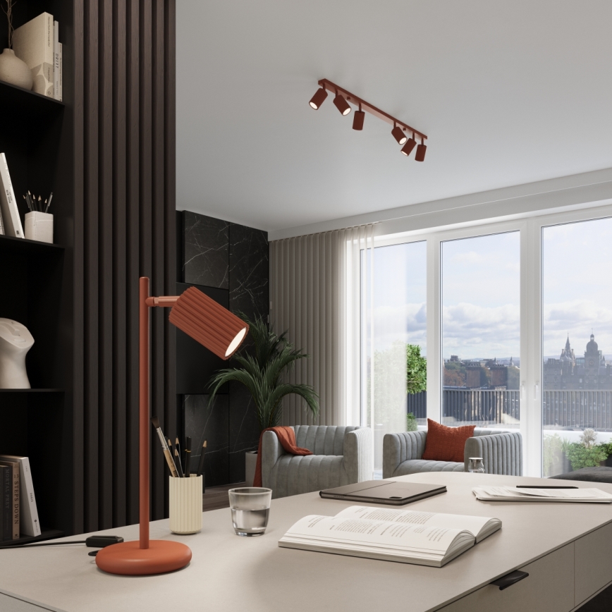 Brilagi - LED полилей на кабел CRESTO 1xGU10/10W/230V червен