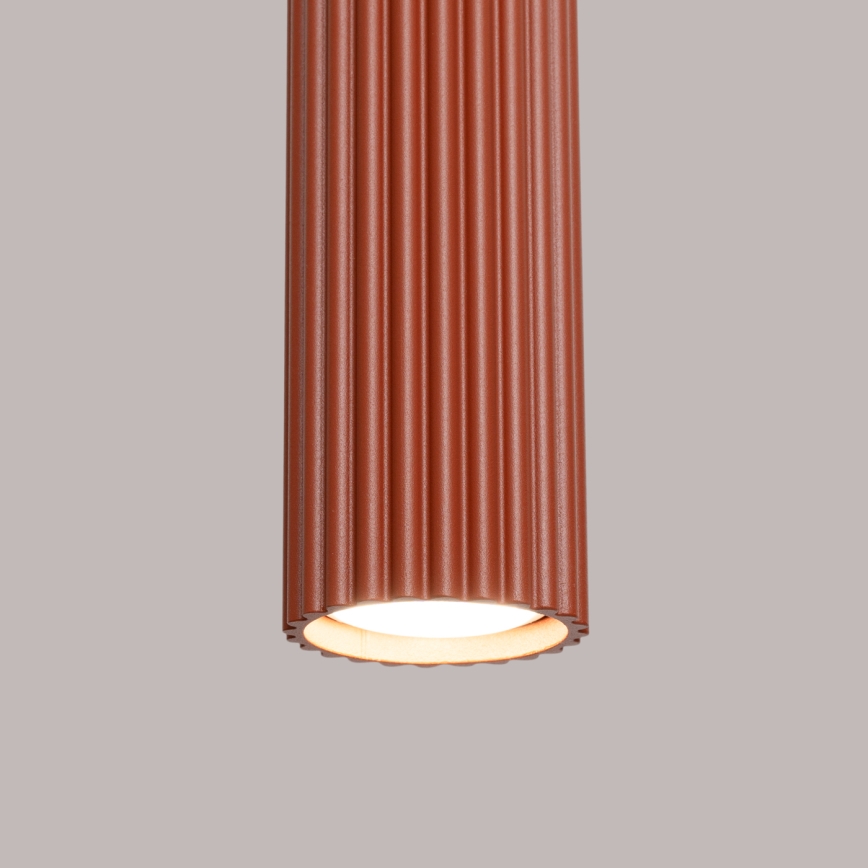BRILAGI - LED полилей на кабел CRESTO 1xGU10/10W/230V оранжев
