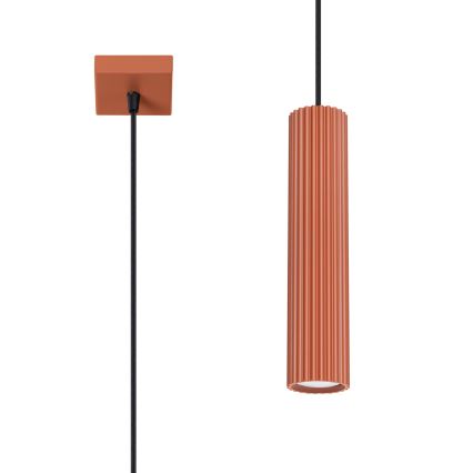 BRILAGI - LED полилей на кабел CRESTO 1xGU10/10W/230V оранжев