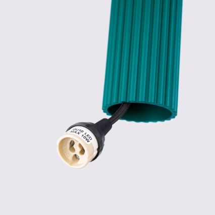 Brilagi - LED полилей на кабел CRESTO 1xGU10/10W/230V тюркоазен