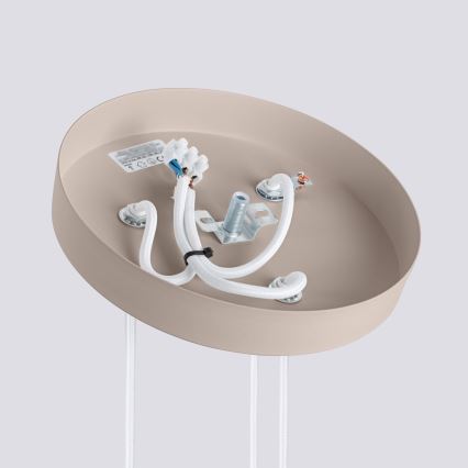 Brilagi - LED полилей на кабел CRESTO 3xGU10/10W/230V таупе