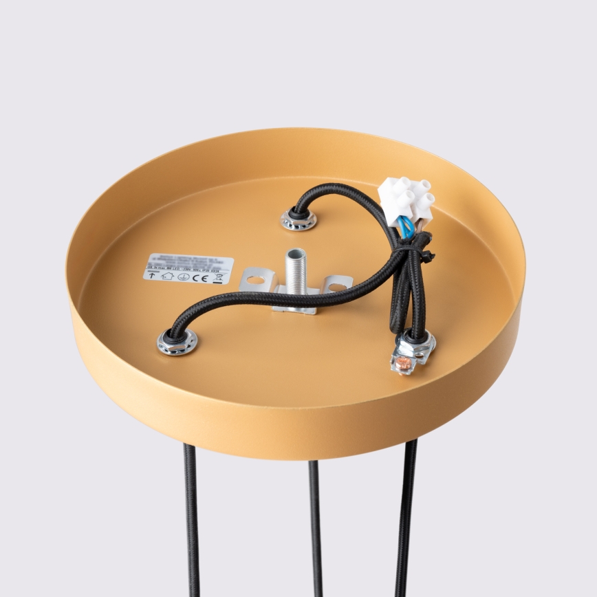 Brilagi - LED полилей на кабел CRESTO 3xGU10/10W/230V златист