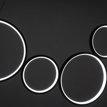 Brilagi - LED полилей на кабел ECHO LED/60W/230V 4000K 100 см черен