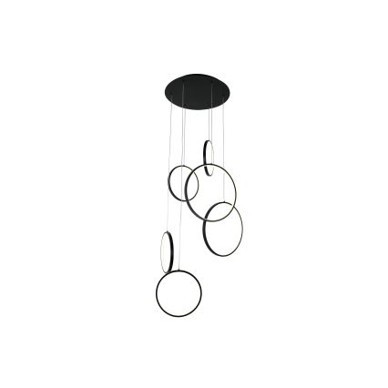 Brilagi - LED полилей на кабел ECHO LED/80W/230V 4000K Ø 50 см черен