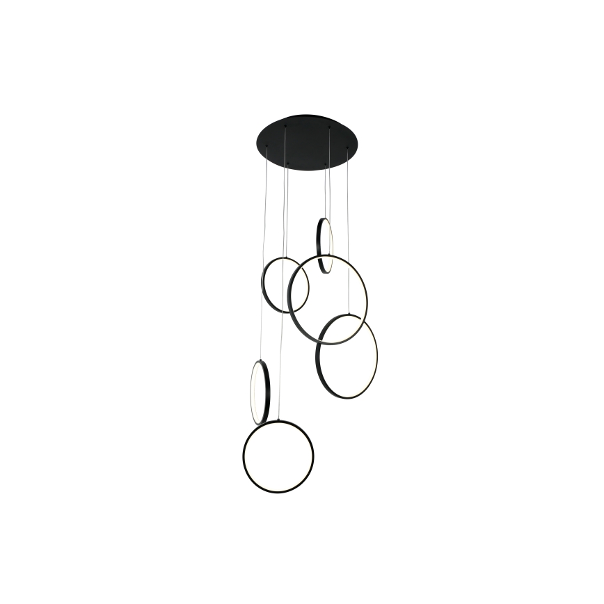 Brilagi - LED полилей на кабел ECHO LED/80W/230V 4000K Ø 50 см черен