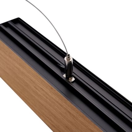 BRILAGI - LED полилей на кабел GARDALINE LED/100W/230V дъб