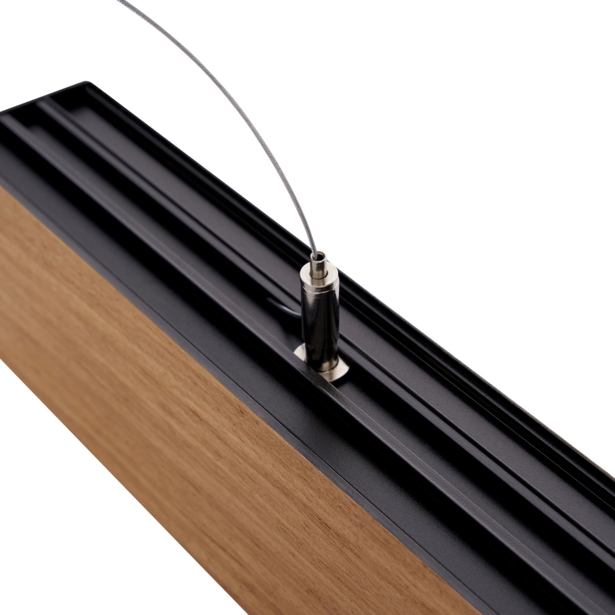 BRILAGI - LED полилей на кабел GARDALINE LED/100W/230V дъб