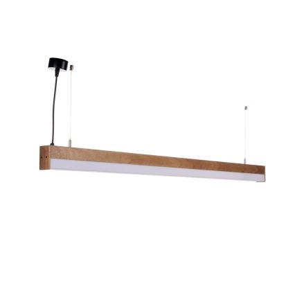 BRILAGI - LED полилей на кабел GARDALINE LED/100W/230V дъб