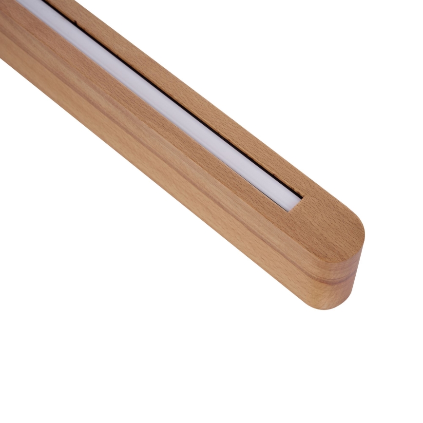 BRILAGI - LED полилей на кабел GARDALINE LED/90W/230V 120 см дъб
