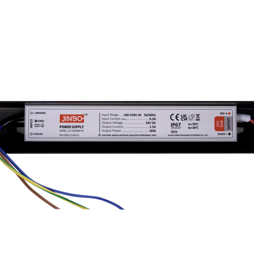 BRILAGI - LED полилей на кабел GARDALINE LED/90W/230V 120 см дъб