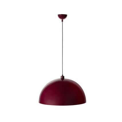 Brilagi - LED полилей на кабел METALO 1xE27/40W/230V, диаметър 40 см, бордо/меден