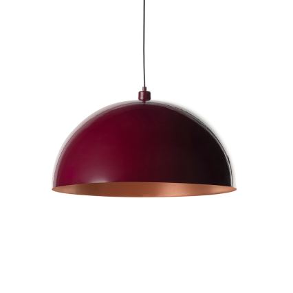 Brilagi - LED полилей на кабел METALO 1xE27/40W/230V Ø 60 cm бордо/меден