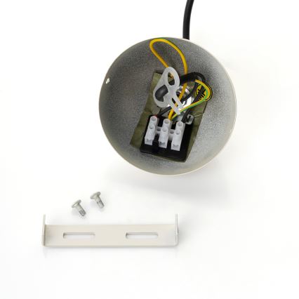 Brilagi - LED полилей на кабел METALO 1xE27/40W/230V Ø 60 см бежов/меден