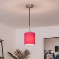 Brilagi - LED полилей на кабел NUBILA 1xE27/60W/230V pr. 14 cm черен/розов