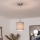 Brilagi - LED полилей на кабел NUBILA 1xE27/60W/230V pr. 14 cm сив