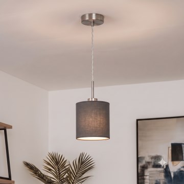 Brilagi - LED полилей на кабел NUBILA 1xE27/60W/230V пр. 14 см антрацит