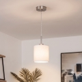 Brilagi - LED полилей на кабел NUBILA 1xE27/60W/230V Ø 14 см бял